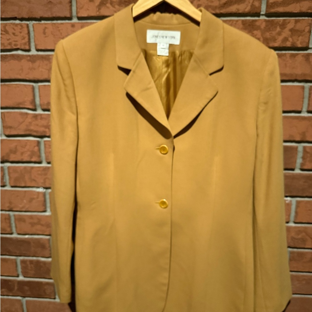 Jones New York Women's Tan Blazer